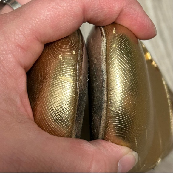 Prada gold flats - Picture 6 of 8